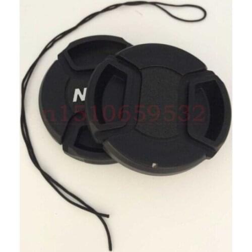 3PCS49 52 55 58 62 67 72 77mm Snap-on Front Lens Cap Cover for D810 D800 D500 D610 D600 D5 D4 D90 D3100 D3200 camera Lens