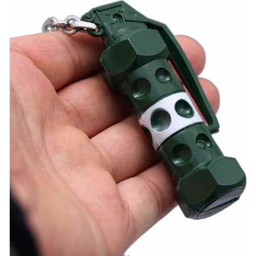 GWTS Game Playerunknowns Battlegrounds Stun Grenades Keyring PUBG Model Keychain Pendant Souvenir Men Jewelry GWTS12681