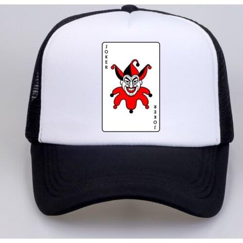 Joker casual mens hat Vintage Movie funny hip hop Baseball Caps Poker The Joker Cartoon unisex Printed Letter snapback hats