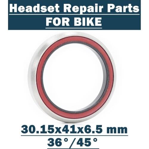 HC-MH-P03K Bearing 30.15*41*6.5 mm 36/45 Bicycle 1-1/8 Inch Headset Repair Parts Road MTB Bicycle Hybrid Ceramic Bearing