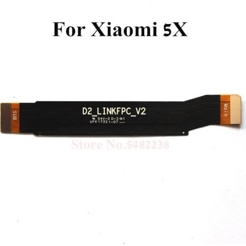 Original USB Motherboard Connector Flex cable For Xiaomi 5x mi5X mainboard Data transmission tape Ribbon Replacement