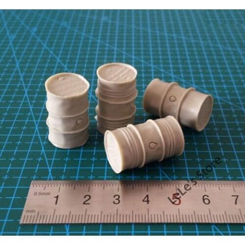 1/35 Resin Model World War II Scenario Accessories 200L Drums (4 pcs)