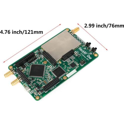 PortaPack H1 For HackRF One 1MHz-6GHz SDR Receiver Transfer Development Board RTL SDR demo board kit dongle receiver Ham Radio