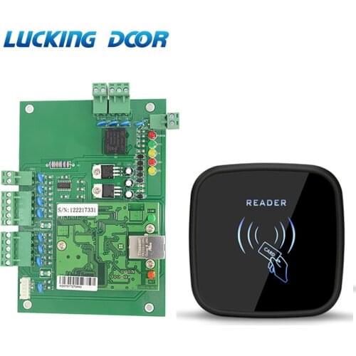 TCP/IP Wiegand 26 Network Door Entry Access Control Panel Board Controller For security solutions access System Software reader