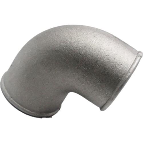 3.5"Cast Aluminum 90Deg Elbow Pipe Polished For Turbo Elbow Inlet Piping Kit
