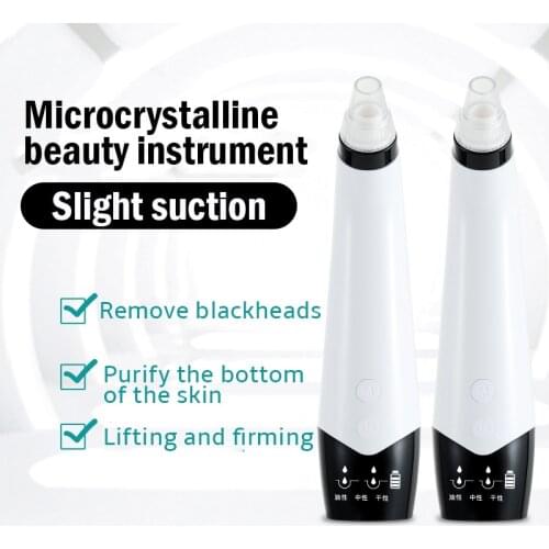 USB Blackhead Remover Vacuum Cleaner Black Dot Extractor Against Point Face Acne Pimple Pore Cleaner Facial Black Head Remover