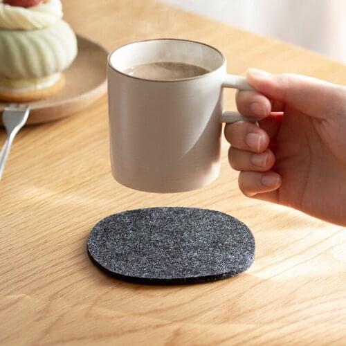 High quality coaster multi colors absorbent household tea cup mats kitchen tools