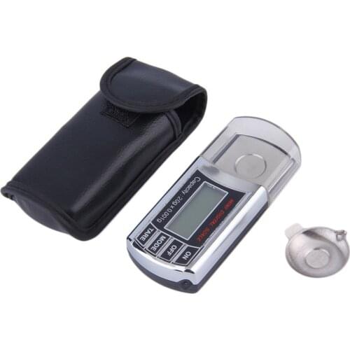 High Precision 20g/0.01g/.001g Diamond Jewelry Scale Digital Milligram Gram Pocket Scales Mini LCD Carat Weight Balance