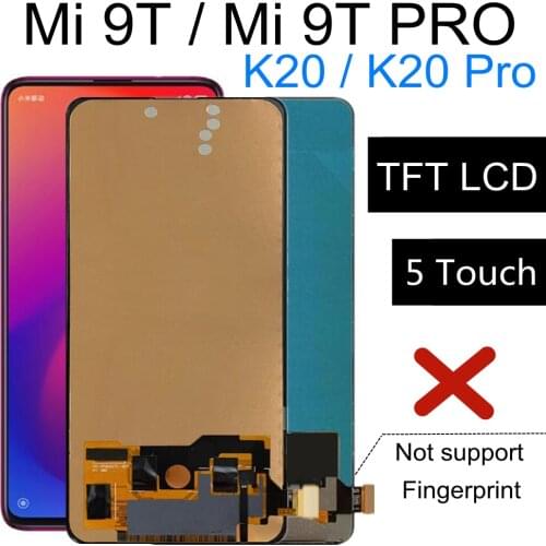 6.39'' TFT LCD For Xiaomi Mi9T lcd Mi 9t Pro LCD Display Touch Screen Assembly Replace FOR Xiaomi Redmi K20 PRO K20PRO LCD