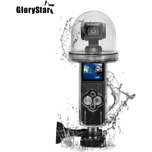 60M Waterproof Housing Case for DJI OSMO Pocket Case Diving Protective Shell for DJI OSMO Pocket Gimbal Camera Accessories