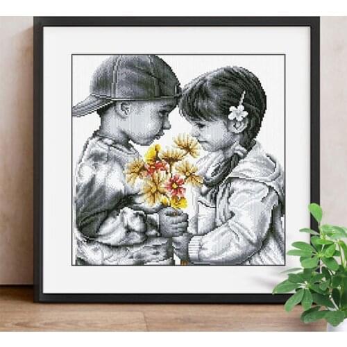 5D DIY Diamond Painting People Home Decor Full Drill Square Girl Boy Picture Of Rhinestone Mosaic Diamond Embroidery Gift