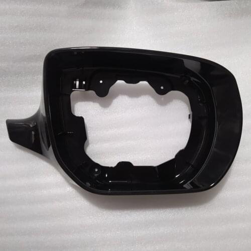 For Hyundai Santa Fe IX45 2013-2016 reversing mirror frame High quality ABS black brightness rearview mirror frame
