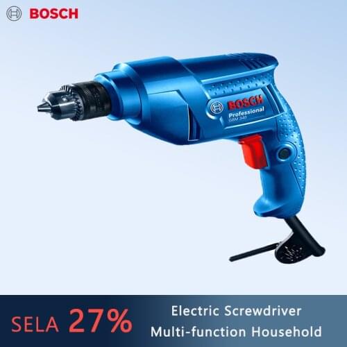 BOSCH GBM340 Electric Drill Electric Screwdriver Hand Electric Drill Pistol Drill Electric Drill Multi-function Household