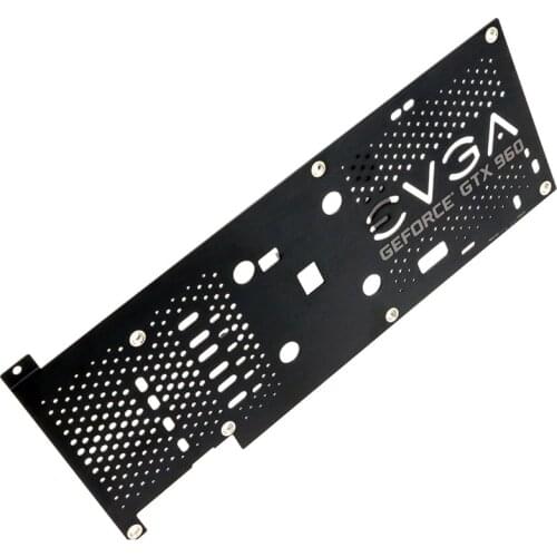 EVGA GTX960 SSC/FTW Graphics Card Backplane Aluminum Alloy Backplane Compatible with GTX950 SSC/FTW Graphics Card