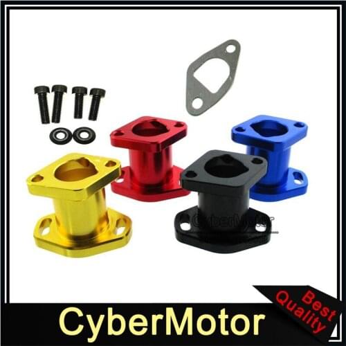 Racing Intake Pipe Inlet Manifold With Screw Bolts For Chinese 196cc Clone Engine Mini Bike Go Kart Predator 212cc Honda GX200