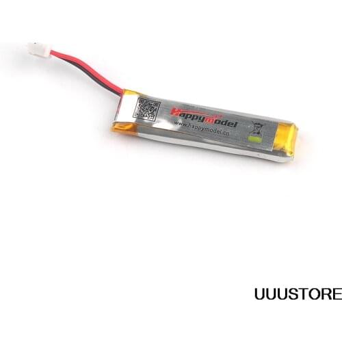 Happymodel 3.8V 250mAh 30C/60C 1S Lipo Battery PH2.0 Plug for Mobula7 Mobula 6 FPV Racing Cine Whoop BetaFPV Drone toys