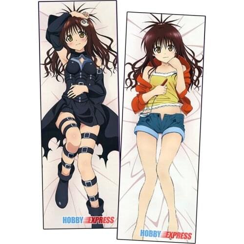 Hobby Express Anime Dakimakura Japanese Otaku Waifu Hugging Body Pillow Cover Yuki Mikan To Love Ru YCDS0272