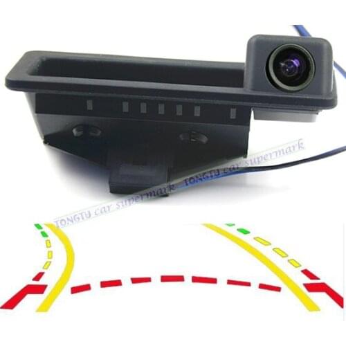 Car Trunk handle Intelligent Trajectory Tracks Rear View Camera For BMW E60 E61 E70 E71 E72 E82 E88 E84 for BMW 1 3 5 X5 X6 X1