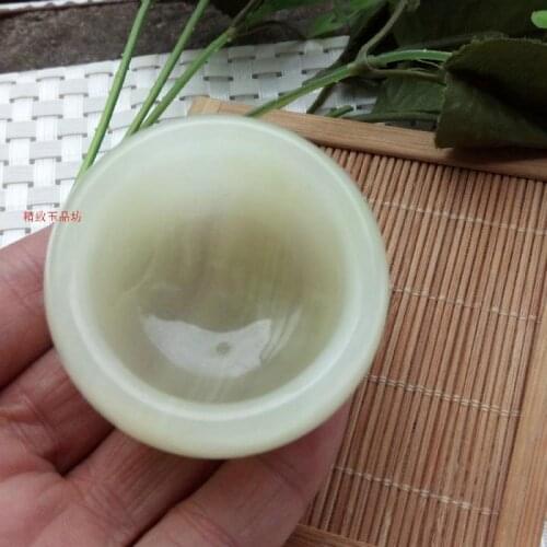 Chinese kung fu tea tea natural jade teabowls tea cup