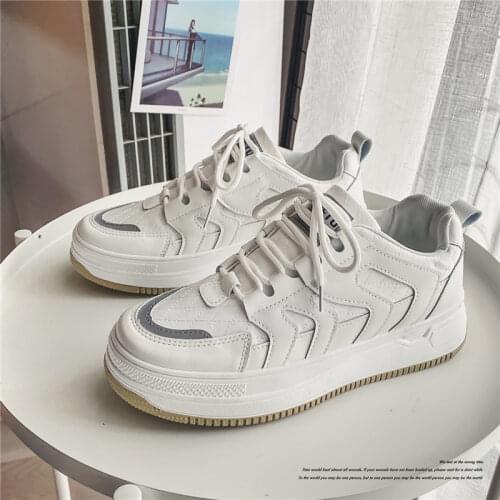 Mens shoes tide shoes 2021 new white shoes mens summer wild Korean leisure white shoes