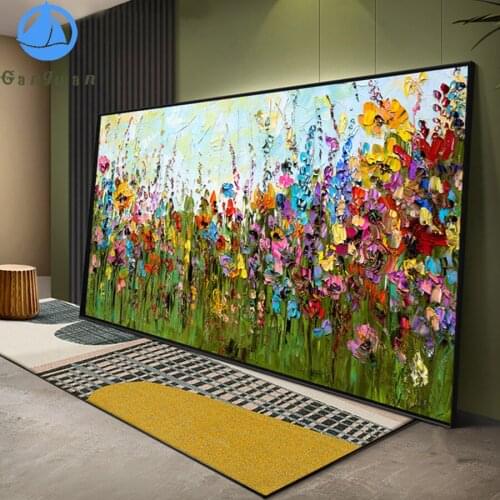 Colorful flower Landscape 5D DIY Diamond Painting Full Square Diamond Embroidery Mosaic abstract art Picture Of Rhinestone decor