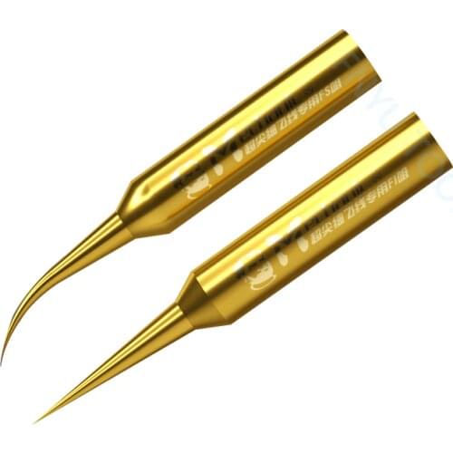 MECHANIC 900M-T-FS FI Fly line Special Precision Pure Copper Welding Head For 936 Soldering Iron Station Soldering Iron Tip