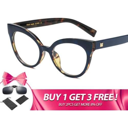 Mimiyou Modern Fashion Cat Eye Eyewear Women Optical Clear Reading Glasses Frame Ultra Light Myopia Eyeglasses Brand Design