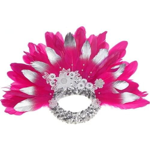 Custom Bride Wedding Feather Hand Fan African DIY Handmade Lace Luxury Dance Fan Hand Held Photo Props Party Wedding Decorations