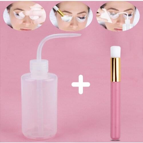 Eyelash Cleaning Brush Eyelash Cleaning Washing Bottle Eyebrow Remover Skin Care Eyebrow Brush Extensions Applicator Makeup Tool