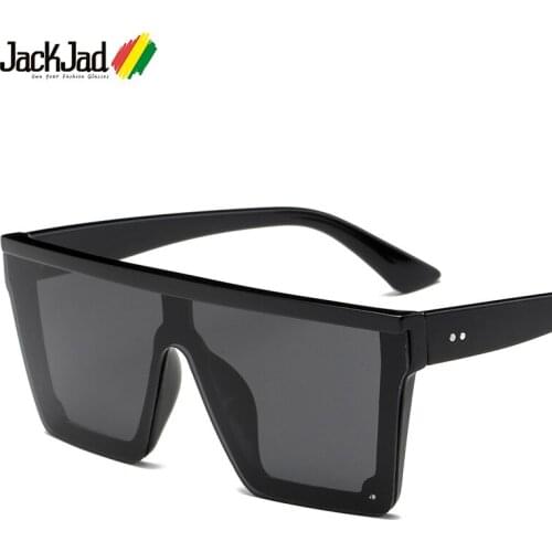 JackJad 2018 Fashion Cool Square Shield Style Trend Sunglasses Unisex Street Snap Brand Design Sun Glasses Oculos De Sol 5121