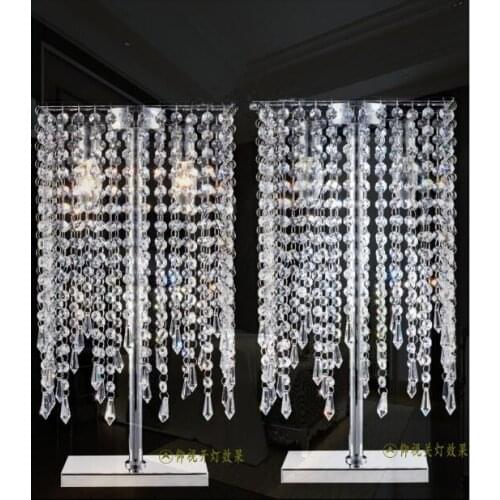 Dinning Room Crystal Hanging Lamp Modern Desk Lamps XUYIMING