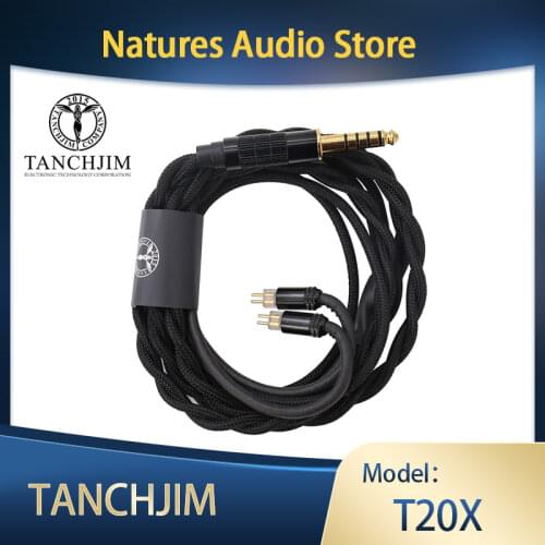 TANCHJIM T203 T204 T202 Upgrade IEM cable Oxygen Carbon Nanotube Earphone with 2 Pin/0.78mm Detachable cable