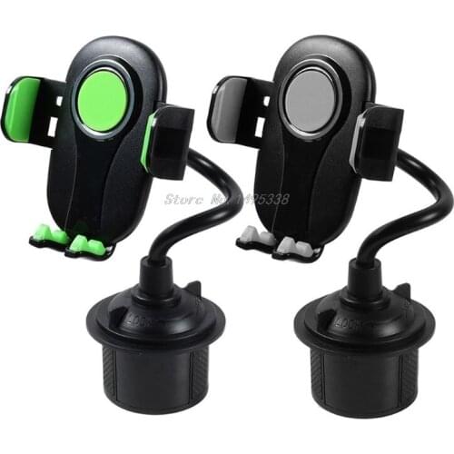 Universal Car Cup Holder Bracket Adjustable Mobile Phone Stand Mount Drink Bottle Support for Smartphones Accessories Dropship