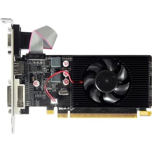VGA Card for Amd Radeon HD6450 1GB GDDR3 64Bit HDMI-compatible VGA DVI Graphic Cards Support PCI Express 2.0 Interface