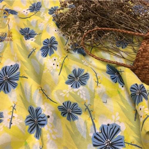 High Quality Natural Pure Ramie Linens Cloth Digital Printing Fabric Summer Thin Chinese Style Robe Dress Tissu Diy Sewing DIY