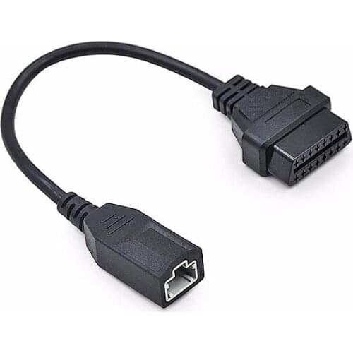 100pcs for Honda 3Pin Car Diagnostic OBD OBD2 Connector Car Lead Cable Auto OBD1 3Pin to OBD2 16Pin Adapter