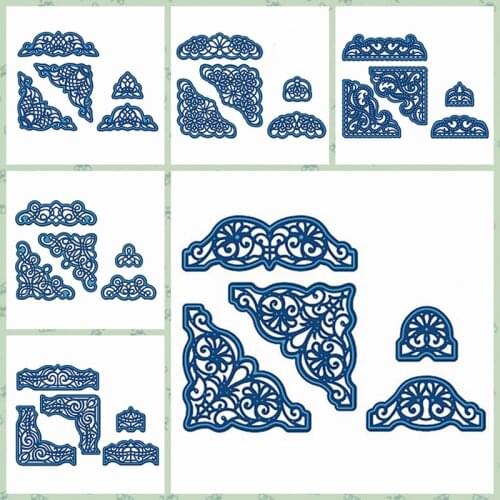 15pcs/Set OPulent Decor Metal Cutting Dies Stencils For DIY Scrapbooking/ Photo Album Paper Cards Embossing Making Crafts