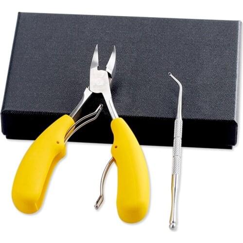 2pcs/lot Nail Art Manicure Tools Kits Stainless Steel Cuticle Scissors Nippers Trimmer Nail Clipper Cutter Set Nail Care