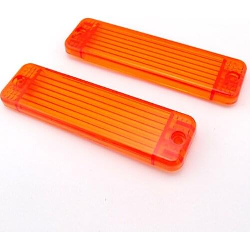 2pcs Car Bumper Marking light lens side light indicator cover for VW GOLF MK1 MK2 JETTA