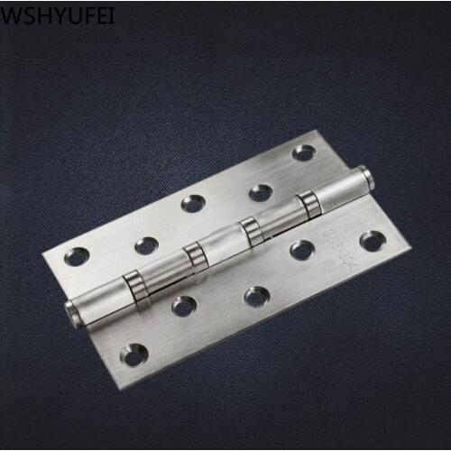 WSHYUFEI Stainless Steel Hinges for Furniture Flap Hinge Counter Scharnieren Backflap Hinge Bisagra Scharnier 5 inch Hinge