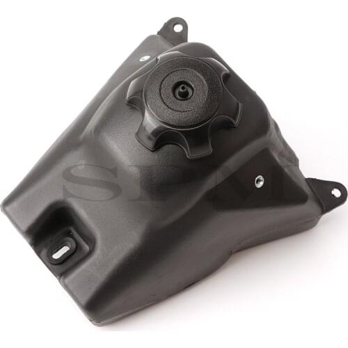 Black New Motorcycle Gas Fuel Tank Plastic Petrol Tank Tap Cap for SSR Honda CRF XR 50-125CC Dirt Pit Bike