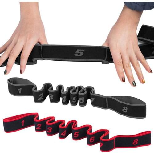 Latin Dance Training Fitness Pilates Yoga Elastic Stretch Resistance Band Belt Health Yoga Training Accessories