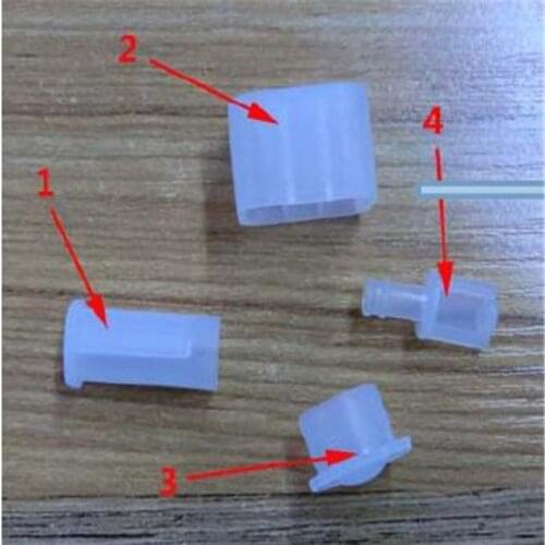 ERIKC 0445110# Diesel Injector Plastic Cap Common Rail Fuel Injector Cap Kit for Bosch