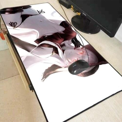 MRGBEST Sexy Girl Anime Gaming Mouse Pad Anti-slip Natural Rubber Computer Anime Mousepad Mat Speed Locking Edge Dropshipping