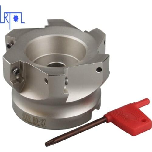 BAP400R-80-27-6T Visage Fraise Outils Pour CARBIDE Inserts Convient Pour NC/CNC Machine face milling cutter