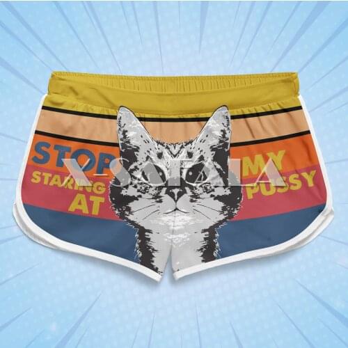 Girls Summer Hot Short Pants For Sport Women Running Shorts Workout Yoga Short Pants Athletic Elastic Waist Jogger Booty -2