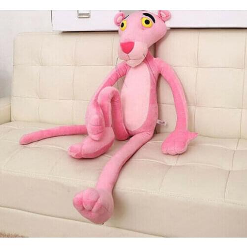 Hot sale Baby Toys Plaything Cute Naughty Pink Panther Plush Stuffed Soft Toy Animal Doll Toy Baby Kids Children Gift