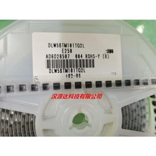 Original new 100% DLW5BTM101TQ2L SMD high current common mode inductance 2020-100R 100OHM 6A 5X5X2MM (Inductor)