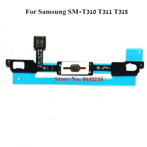 Original For Samsung SM-T310 T311 T315 T310 Home button Back Return Sensor Flex cable menu key connector