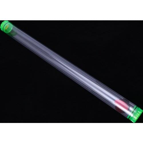 Plastic Fishing Float Tube 40/50/60cm Length Thick Protective Storage End RXBC